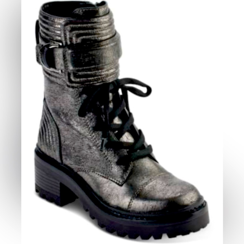 DKNY Gun Metal Boots